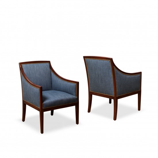 - Frank_JM_pair_armchairs_mahogany_frame_1-550x550