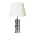 BAC_Fagerlund_C_lamp_crystal_disks_steel_mount_1 thumbnail