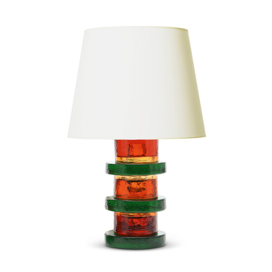 BAC_Kosta_petite_table_lamps_green_orange_glass_3