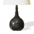 BAC_Wiinblad_B_table_lamp_bulb_tall_neck_green_purple_3 thumbnail