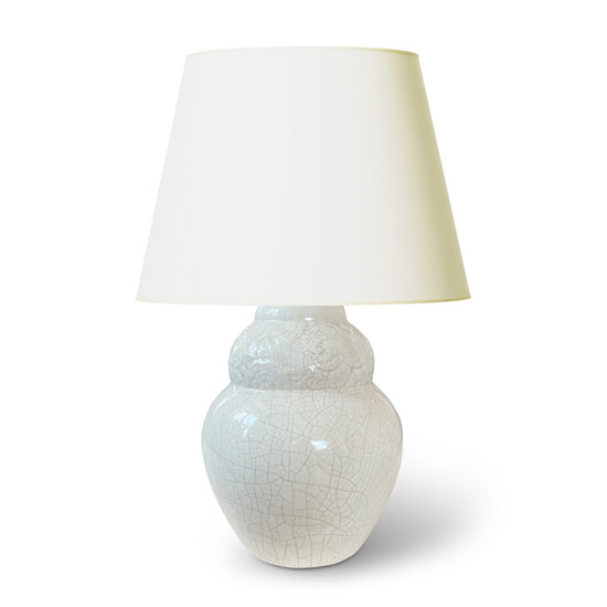 BAC_French_table_lamp_lobed_gourd_craquel_relief_white_1