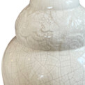 BAC_French_table_lamp_lobed_gourd_craquel_relief_white_2 thumbnail
