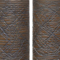 BAC_Selsbo_PAIR_table_lamps_carved_metallic_brown_blue_2 thumbnail