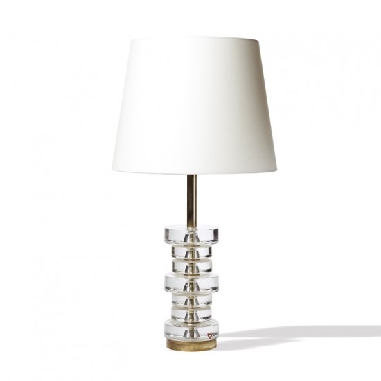 Orrefors_table_lamp_stacked_disks_1