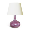 BAC_Holmegaard_table_lamp_low_organic_form_tall_neck_purple_blubble_glass_1 thumbnail