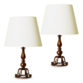 BAC_Danish_bronze_pair_tall_lamps_octopii_1 thumbnail