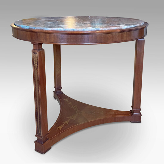 BAC_NK_round_Modern_Classicism_table_mahogany_1_2kgray