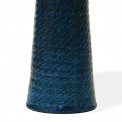 Kahler_N_table_lamp_tapered_pedestal_turquoise_diagonal_relief_2 thumbnail