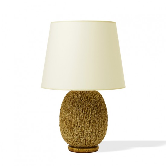 Gallery BAC | “Hedgehog” table lamp with textured surfaces and a ...