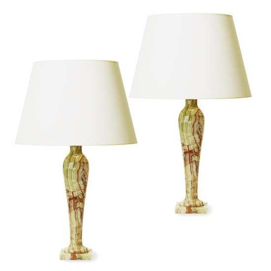 bac_Italian_pair_table_lamps_alabaster_vase_form_green_brown_ivory_1