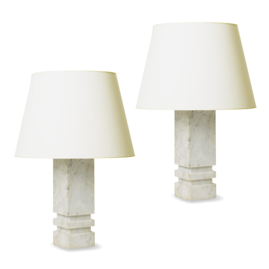 BAC_Bergboms_marble_pilaster_grooved_lamps_1_2k