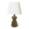 BAC_Lindaas_A_RC_table_lamp_hourglass_embossed_dots_olive_1 thumbnail