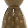 BAC_Lindaas_A_RC_table_lamp_hourglass_embossed_dots_olive_2 thumbnail