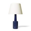 Palshus_table_lamp_chamotte_blue_stacked_horizontal_rectangles_relief_drum thumbnail