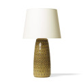 Soholm_table_lamp_tall_contoured_pedestal_rounded_rectangles_relief_luster_1 thumbnail