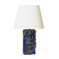 BAC_Marstrand_S_PAIR_table_lamps_blue_relief_climbing_women_3 thumbnail