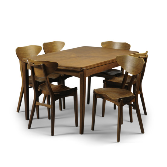 Danish_master_cabinetmaker_table_6_chairs_teak