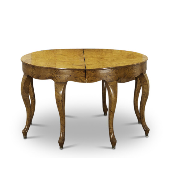 Swedish_second_empire_dining_table_birch_w_leaves_a