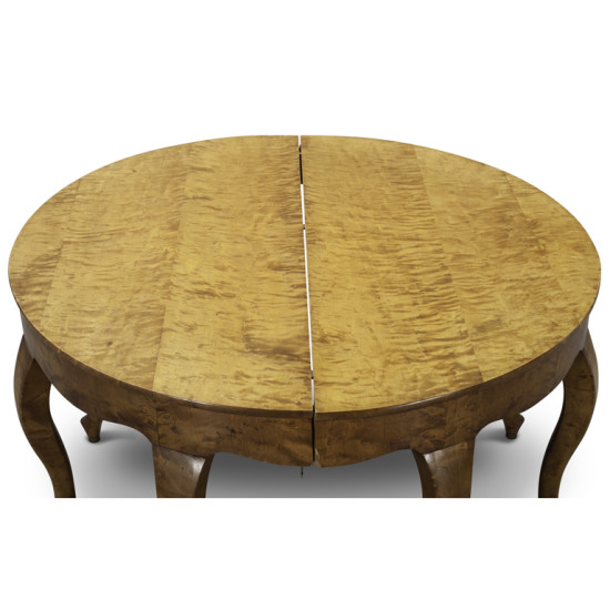 Swedish_second_empire_dining_table_birch_w_leaves_c
