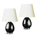 BAC_Bergboms_PAIR_table_lamps_ovoid_black_opaline_glass_white_steel_1 thumbnail