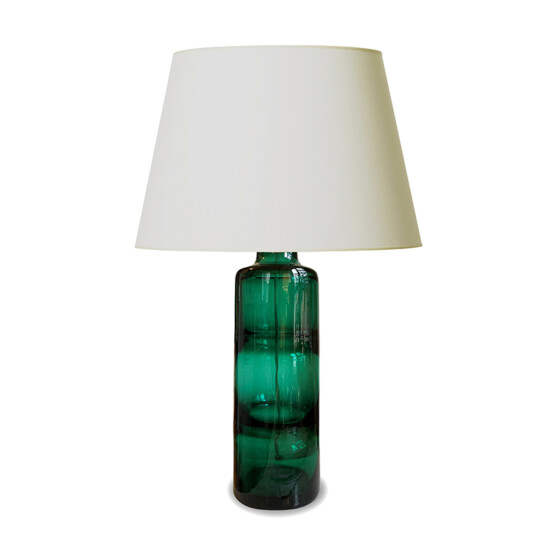 BAC_Hadeland_Glassverk_tall_green_lamp_1