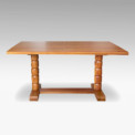 BAC Hjorth library table coined legs pine 18 gray thumbnail