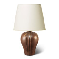BAC_Bang_A_table_lamp_inverse_gourd_relief_stripes_brown_1 thumbnail