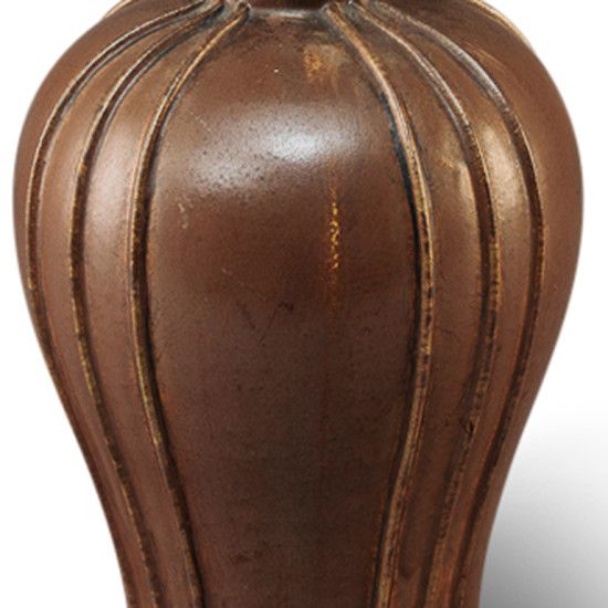 BAC_Bang_A_table_lamp_inverse_gourd_relief_stripes_brown_2