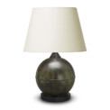 BAC_Swedish_table_lamp_globe_bronze_octagonal_base_1 thumbnail