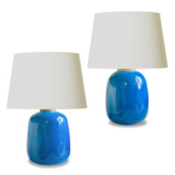 Collection Gallery Bac, Azure Art Glass Table Lamps Uk