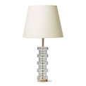 BAC_Fagerlund_C_pair_table_lamps_stacked_disks_alt_sizes_brass_frame_1 thumbnail