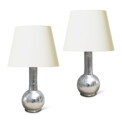 BAC_Flygsfors_PAIR_table_lamps_craquel_silver_mirrored_glass_1 thumbnail